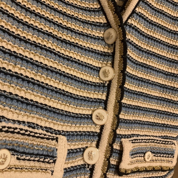 VERONICA BEARD CERIANI KNIT JACKET - Picture 8 of 9